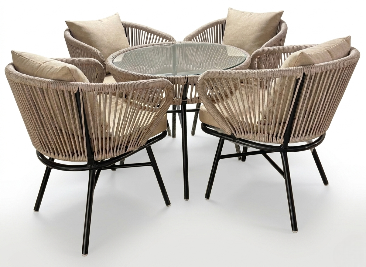 Verdant Haven 5-Piece Garden Dining Set Verdant Haven 5-Piece Garden Dining Set - Image 1