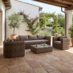 Urban-Style Rattan Sofa Set - Image 3