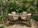 Verdant Haven 5-Piece Garden Dining Set - Image 4